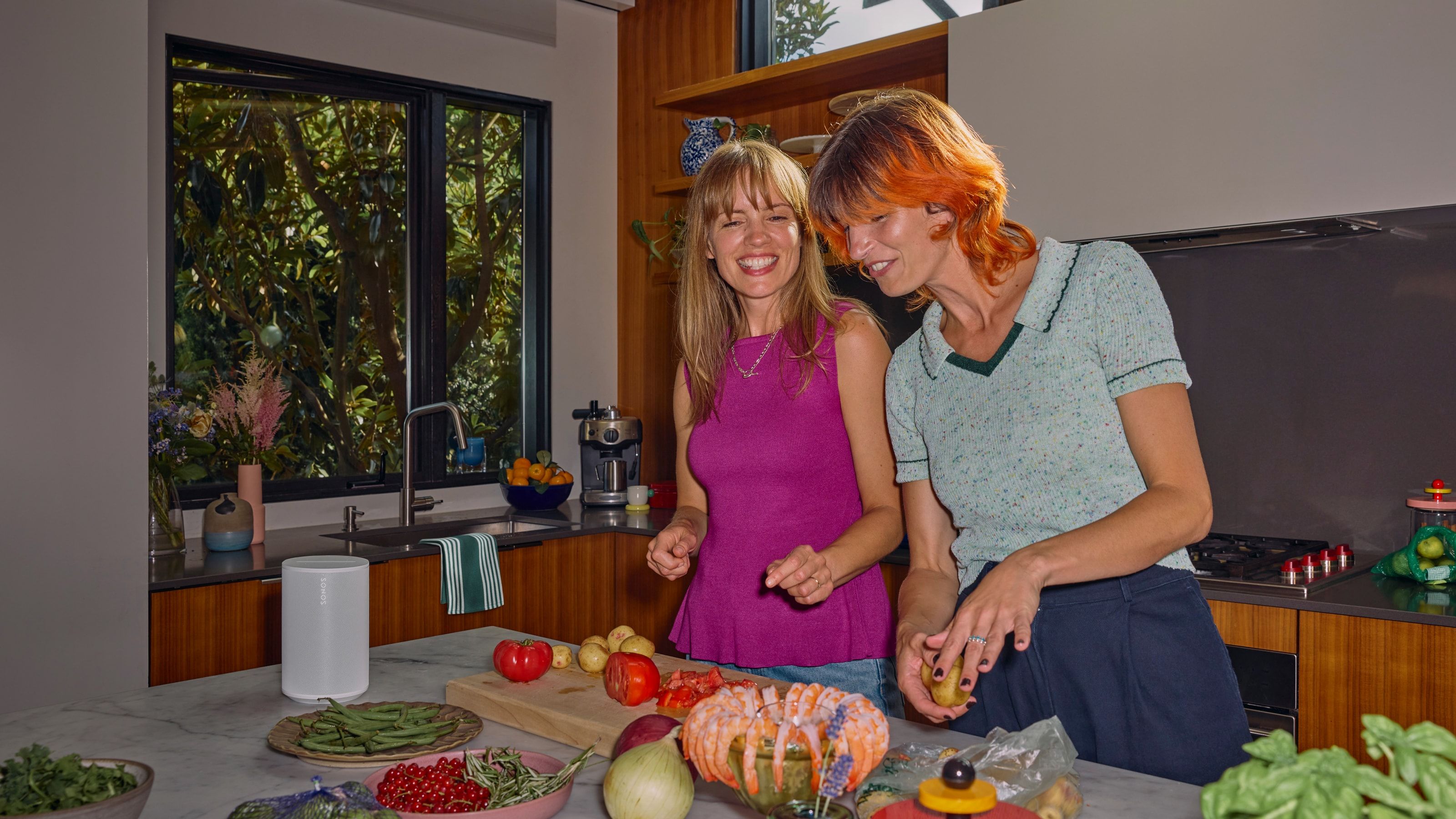 Sonos speaker in keuken